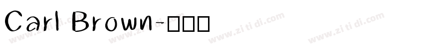 Carl Brown字体转换